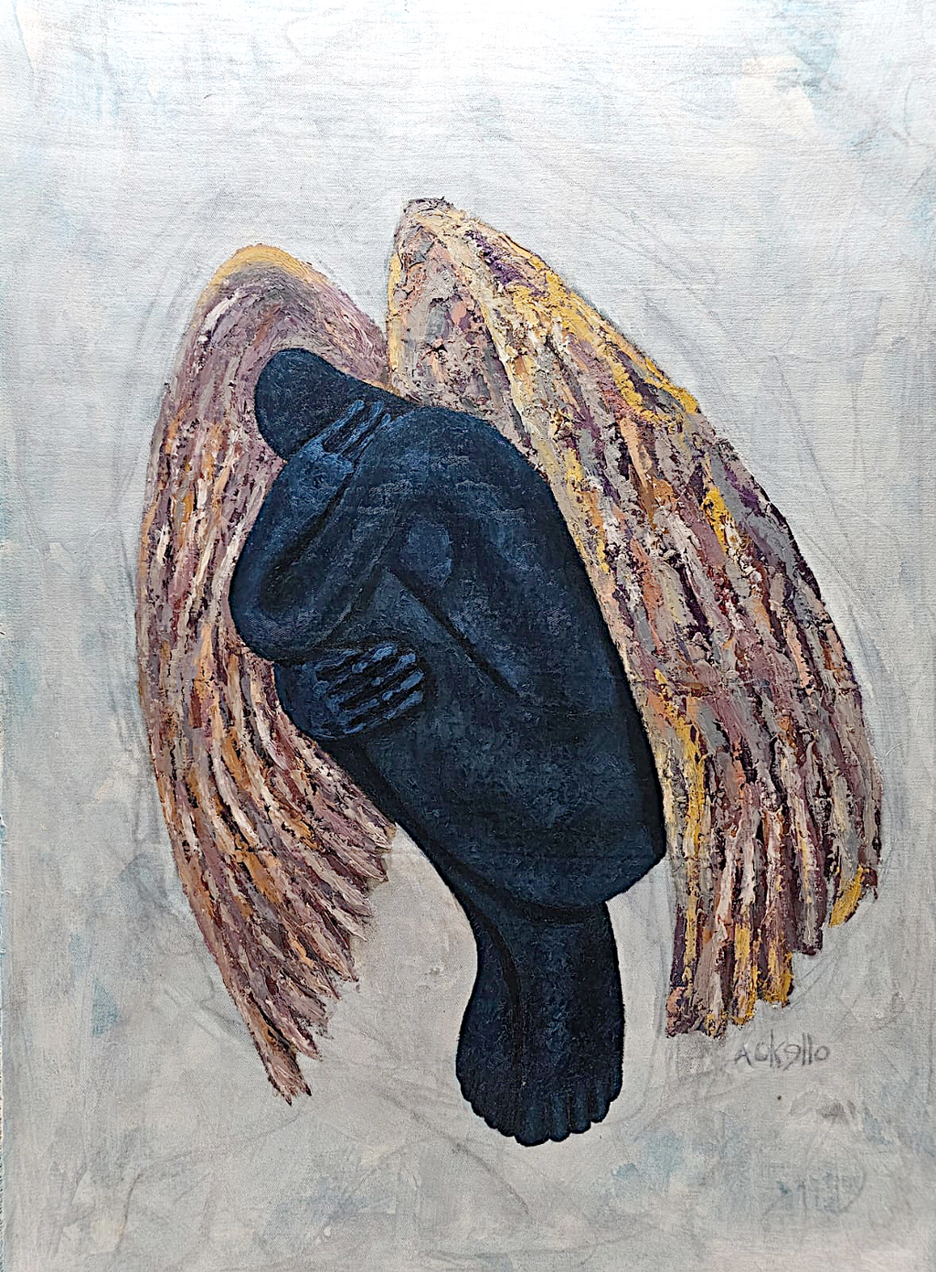 Goon Mental I, 2026 Oil on Canvas 146.5 x 140 cm Kshs 880 000
